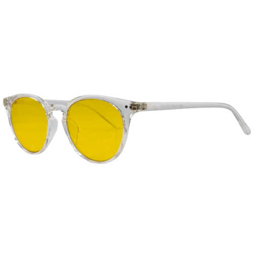 Yellow lens glasses